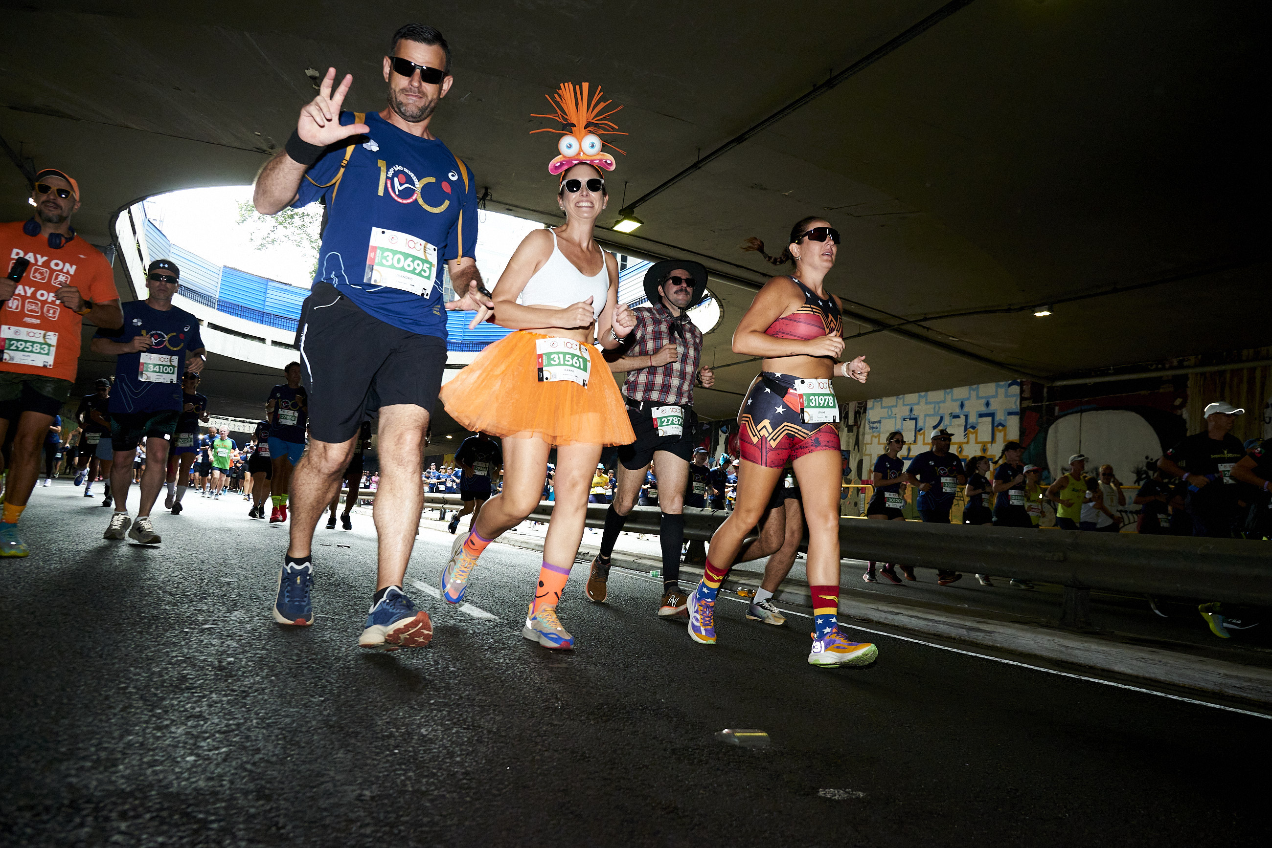 Atleta na São Silvestre 2025